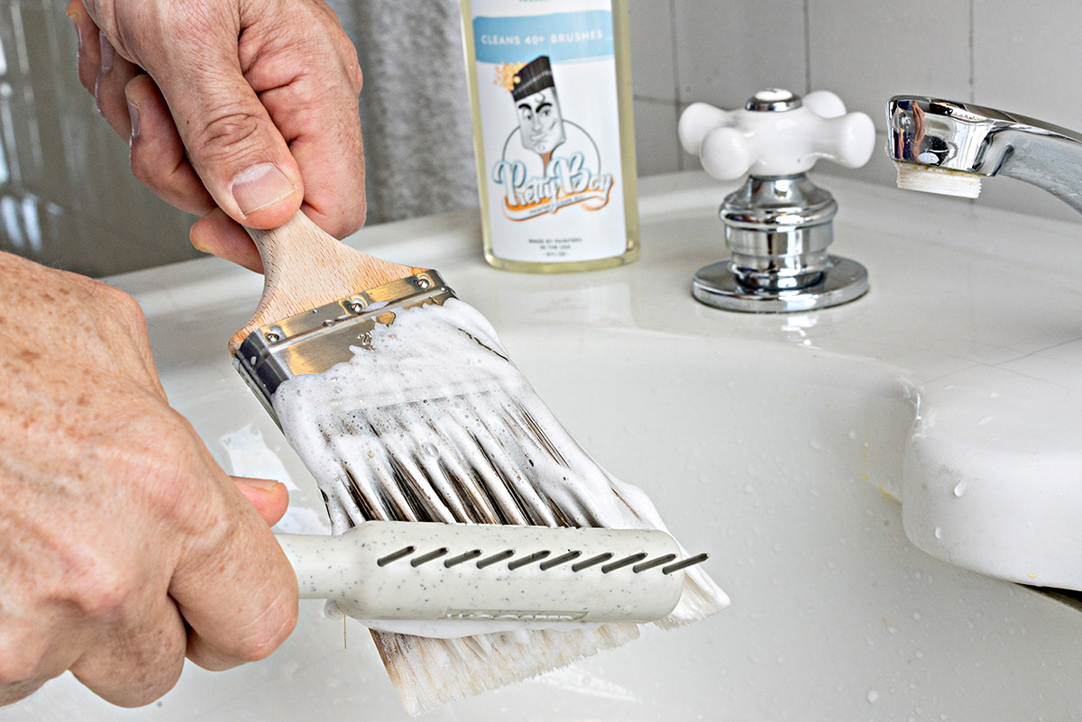 Where To Wash Out Paint Brushes