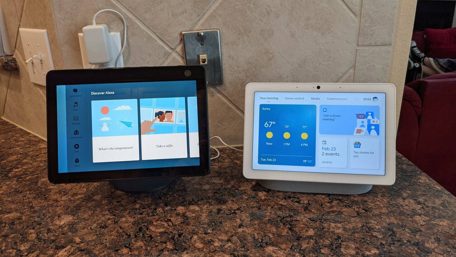 Which Is Better: Google Home Hub Or Echo Show