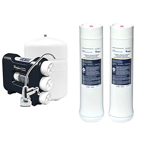 Whirlpool Reverse Osmosis Water Filtration System & Replacement Cartridges