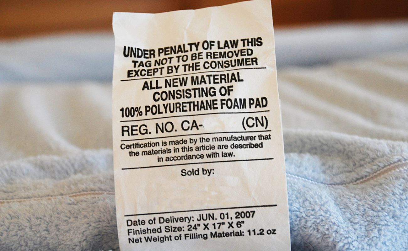 Why Is It Illegal To Cut Off Mattress Tags