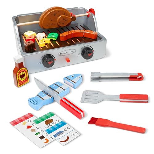 Wooden Barbecue Play Food Set