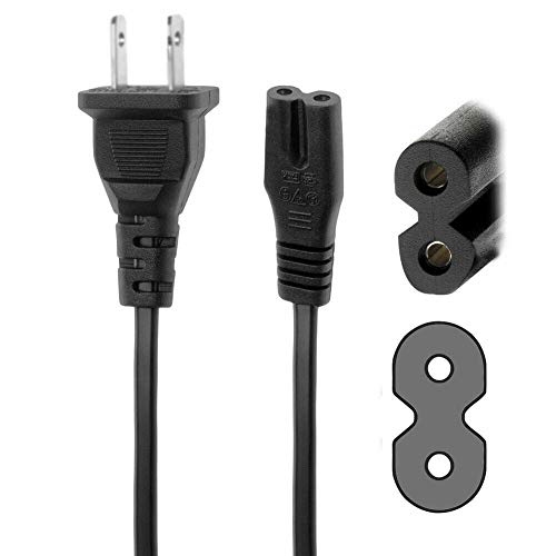 Yanw 2-Prong Power Supply Cord for Motorola Arris Router