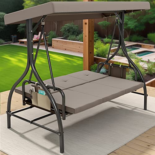 YITAHOME 3 Person Patio Swing Chair