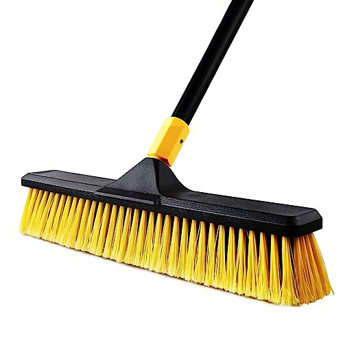 Yocada 18 Inch Heavy-Duty Push Broom