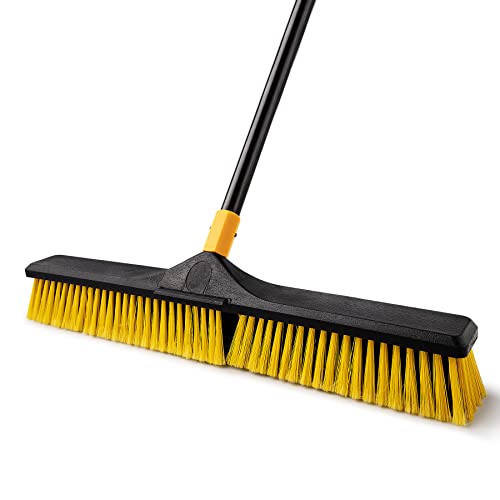 Yocada 24" Adjustable Push Broom Brush