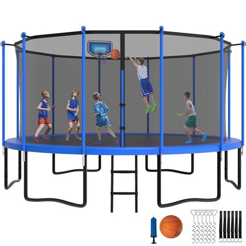 YORIN 12FT Trampoline for Kids and Adults