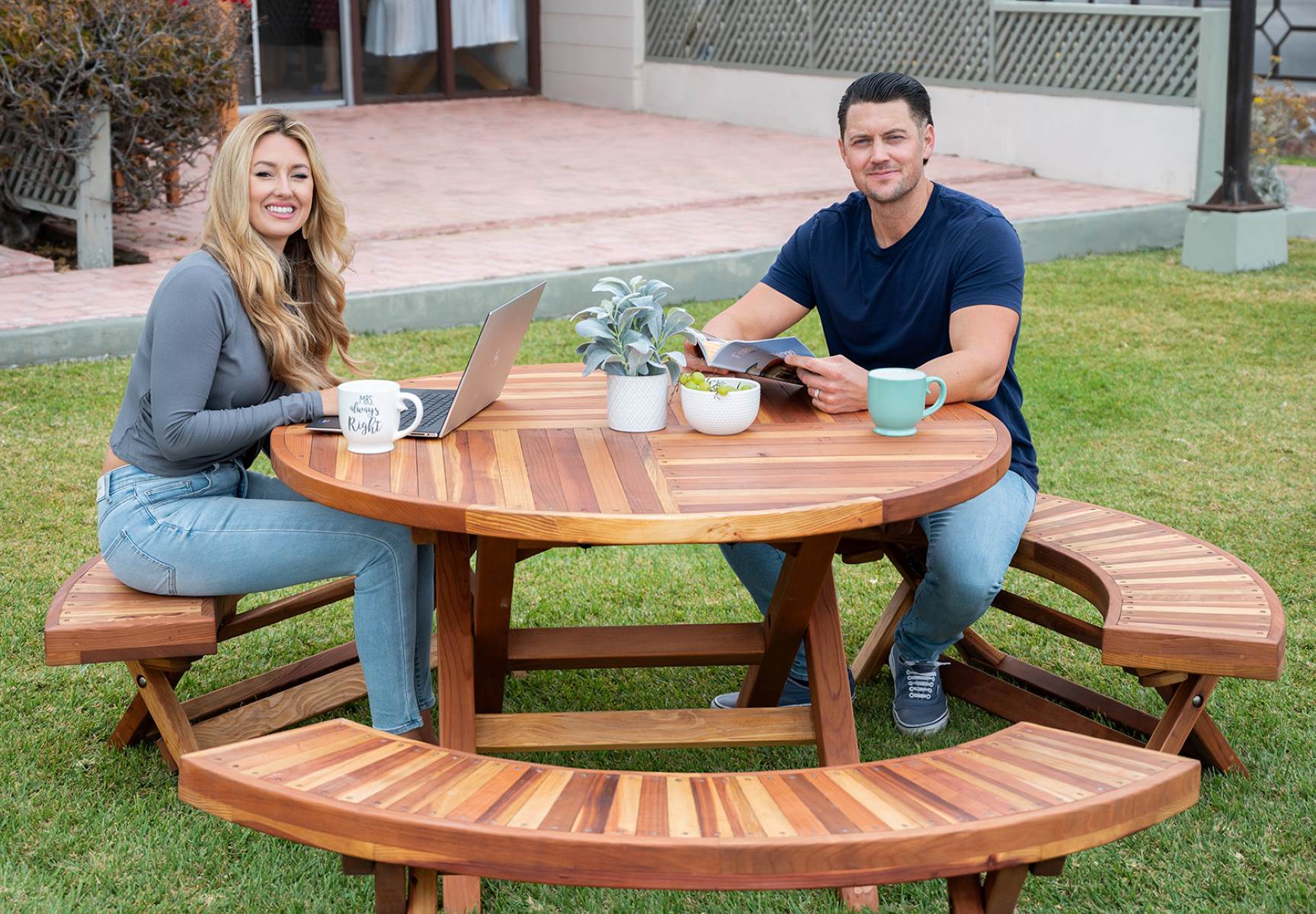 12 Best Redwood Picnic Table For 2024