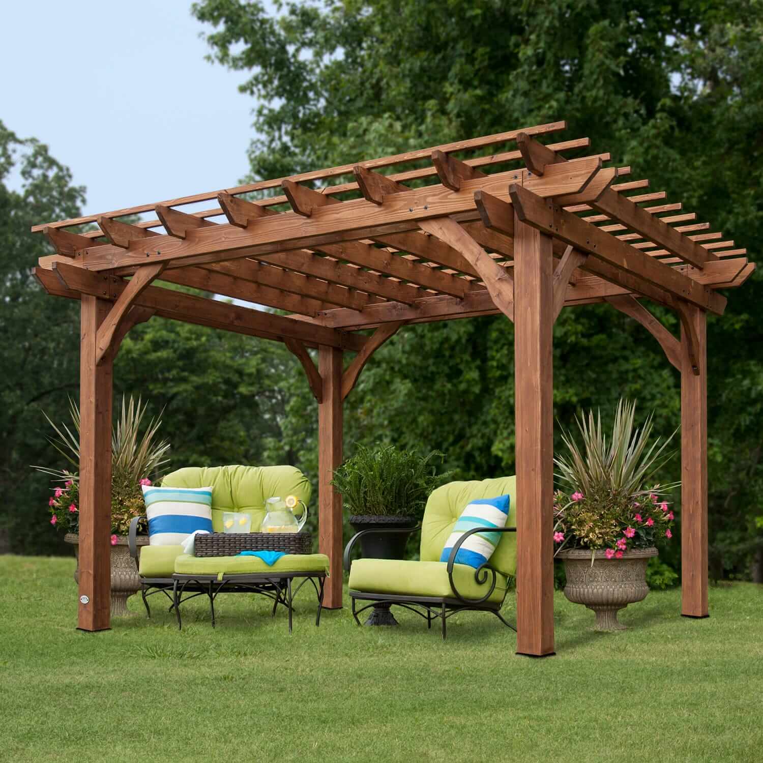 How Far Can A 2×10 Span For A Pergola?