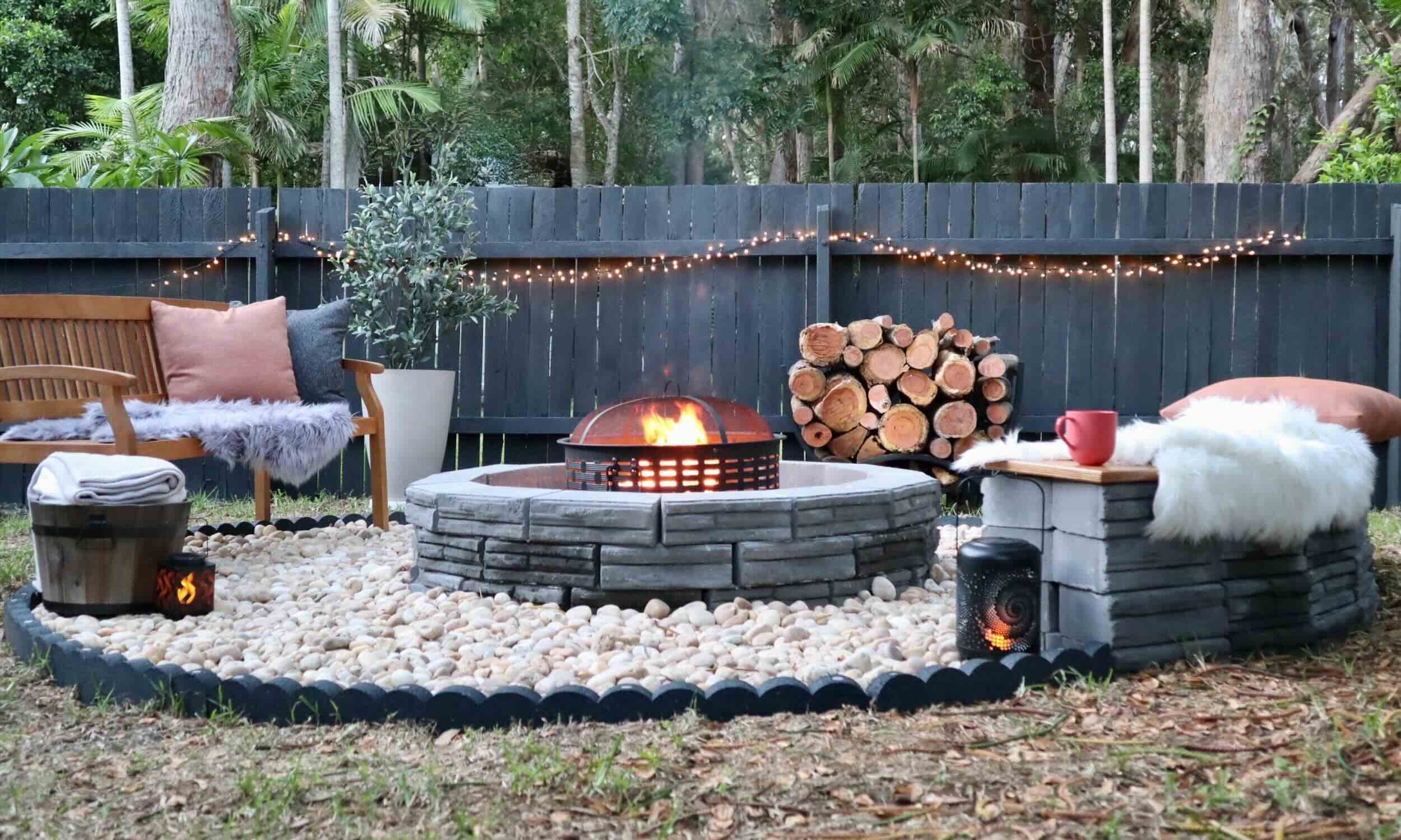 How Far Should A Fire Pit Be From A Fence