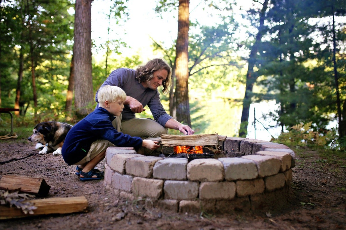 How Far Should A Fire Pit Be From A Tree