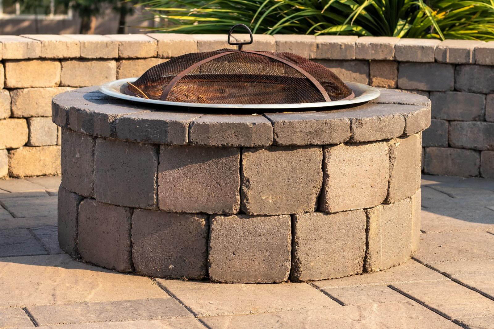 How Many Bricks Needed For Fire Pit