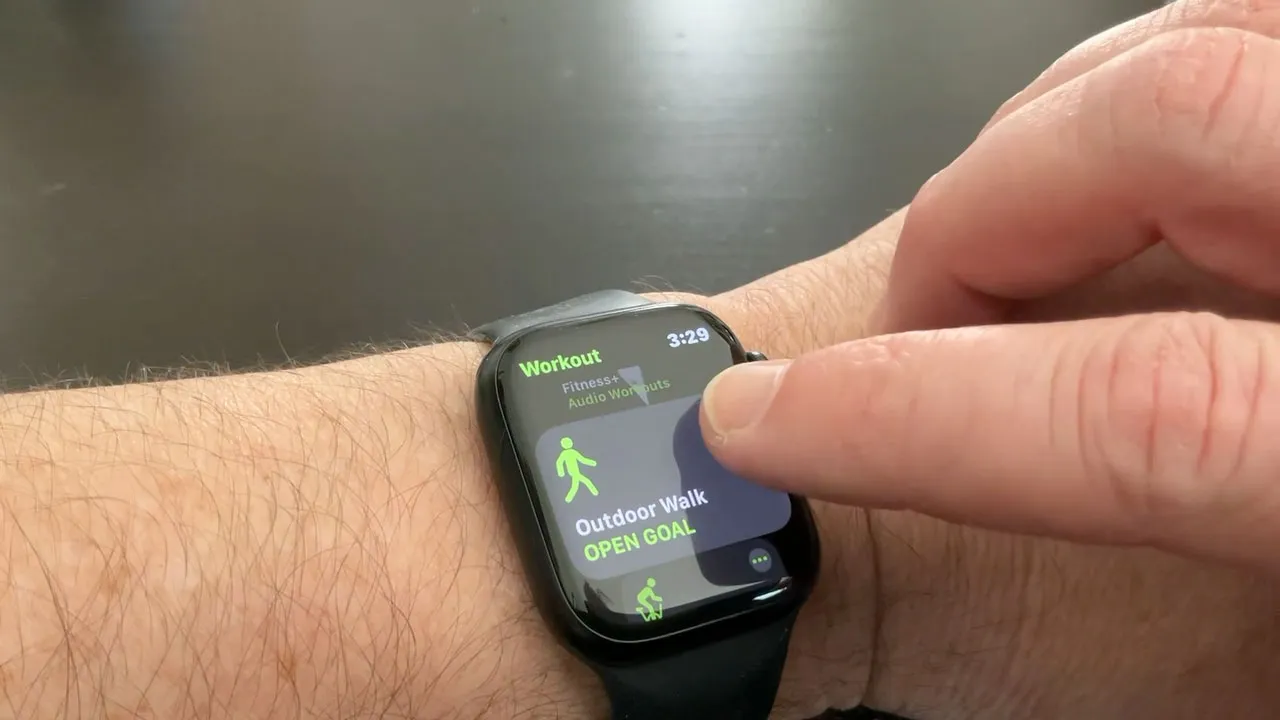 How To Add Outdoor Walk To Apple Watch