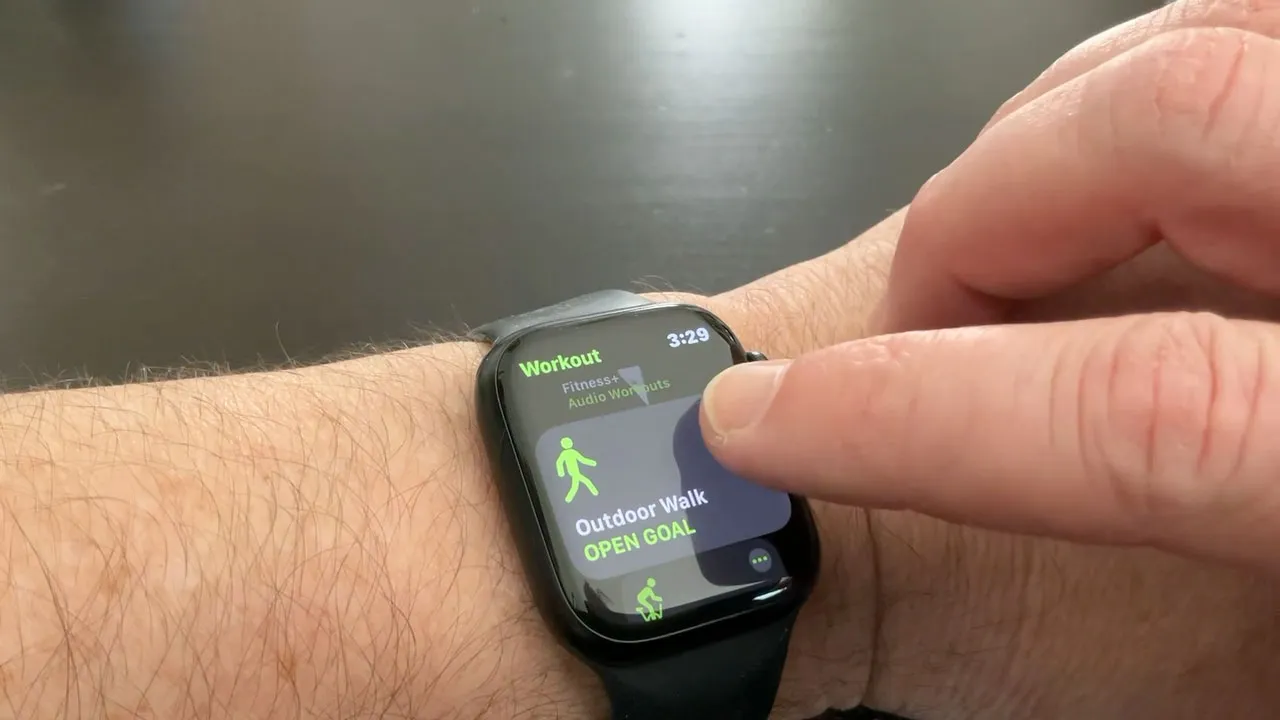 How To Add Outdoor Walk On Apple Watch