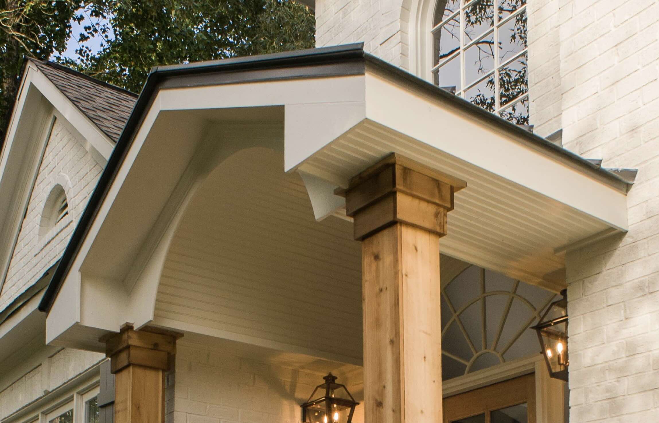 How To Attach A Gable Porch Roof To A House