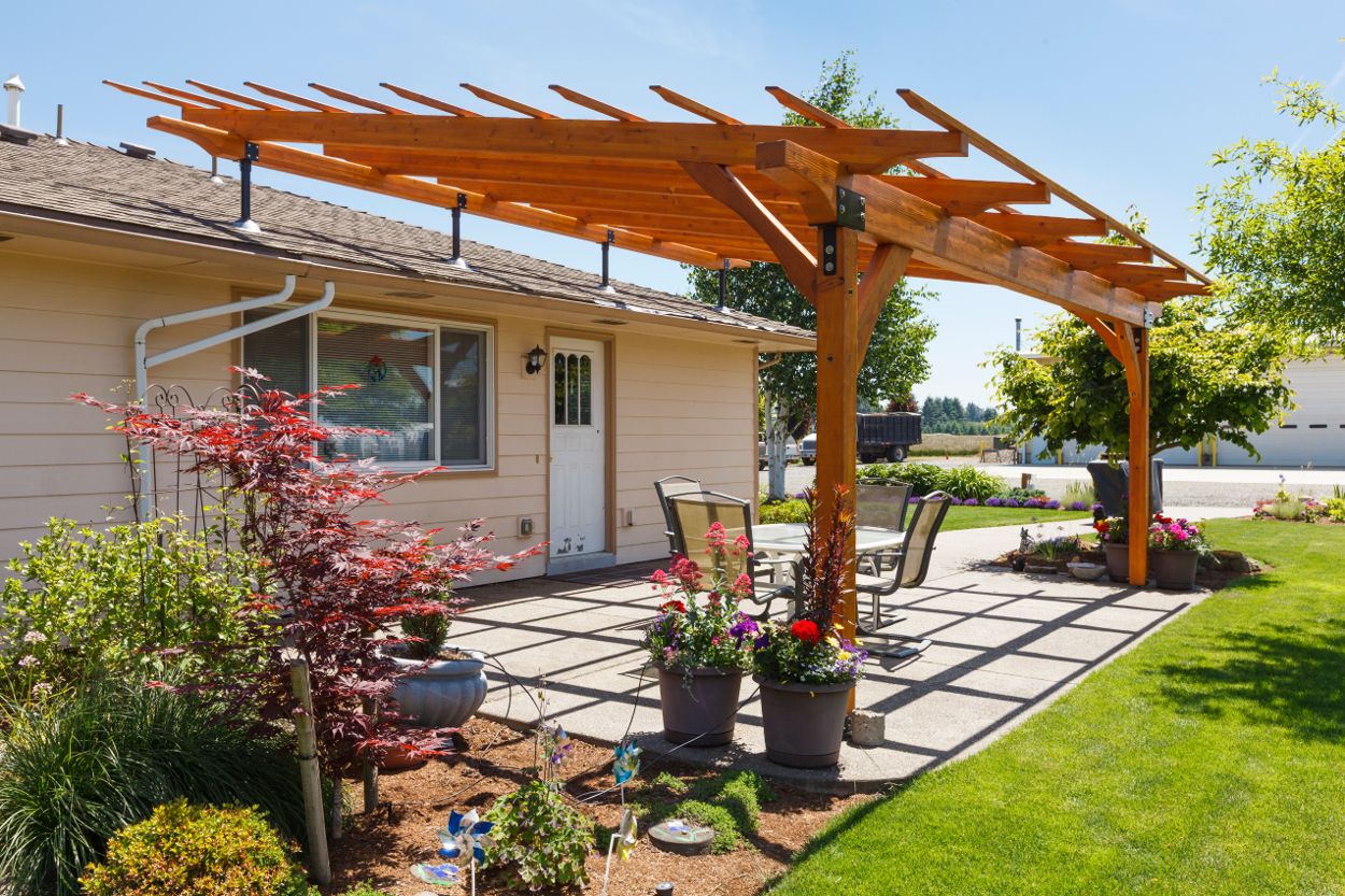 How To Attach A Pergola To A Roof