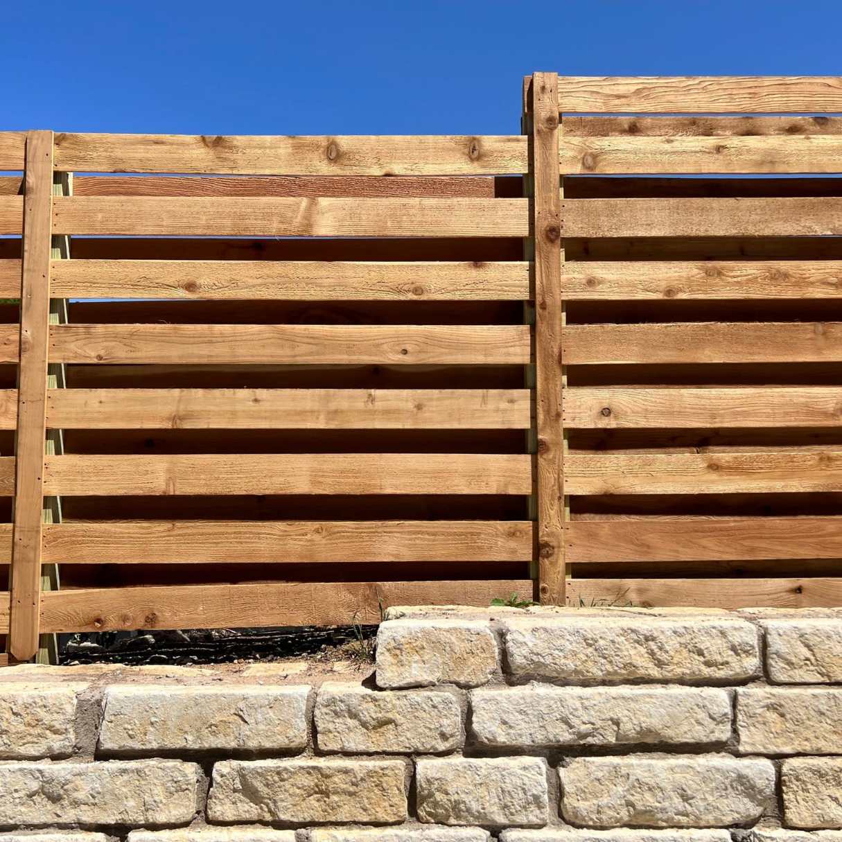 How To Attach A Wooden Fence To A Brick Wall