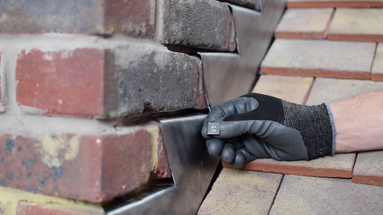 How To Attach Flashing To Brick
