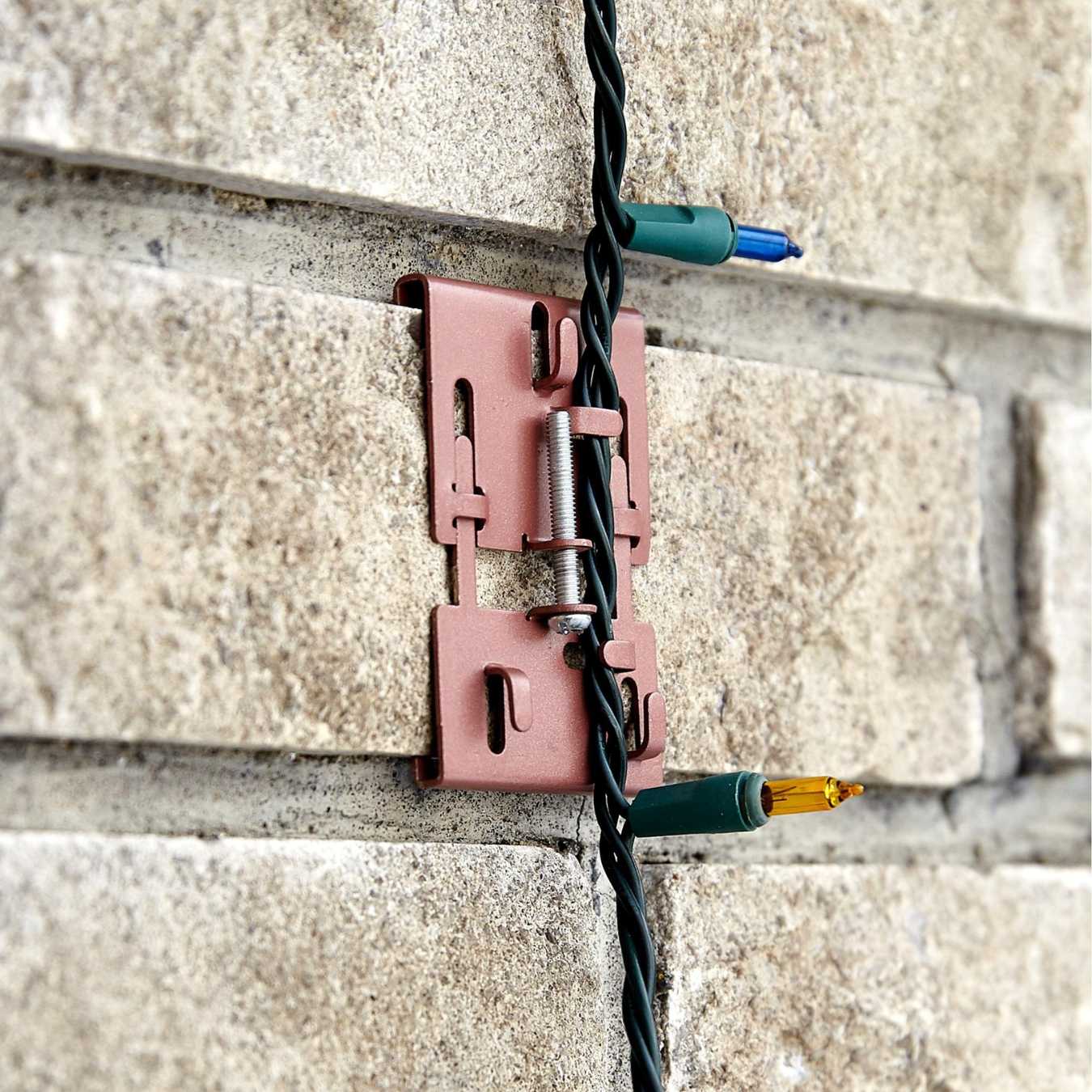 How To Attach Wire To Brick Wall