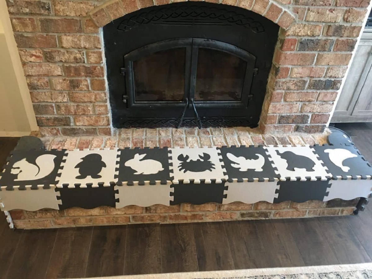 How To Baby-Proof A Brick Fireplace