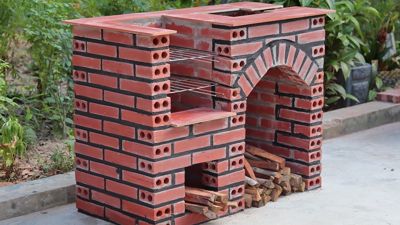 How To Build A Brick Grill