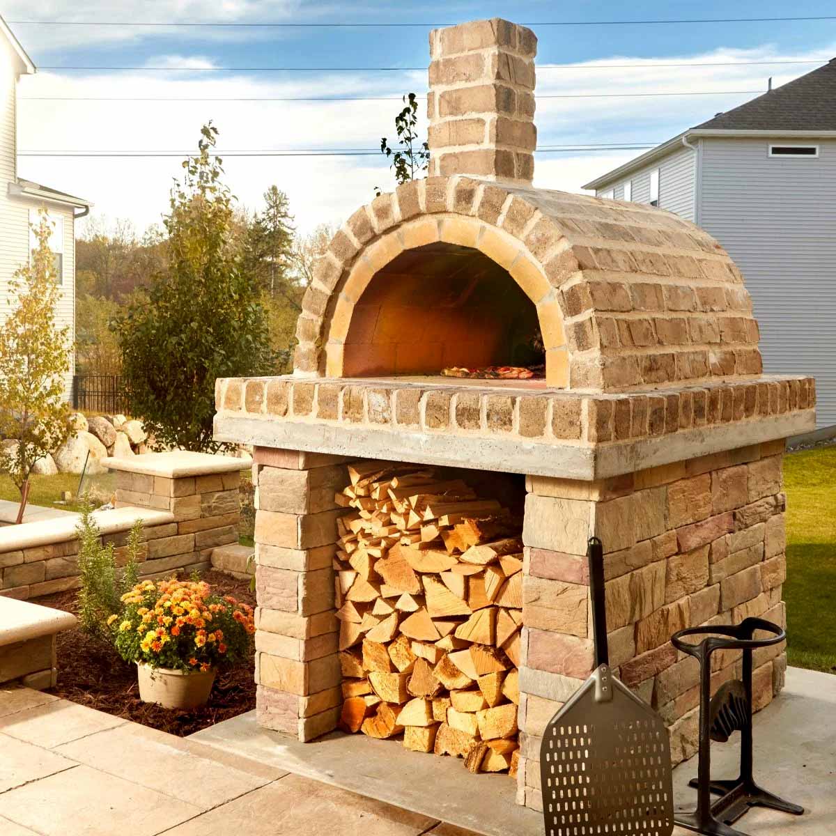 How To Build A Brick Outdoor Pizza Oven