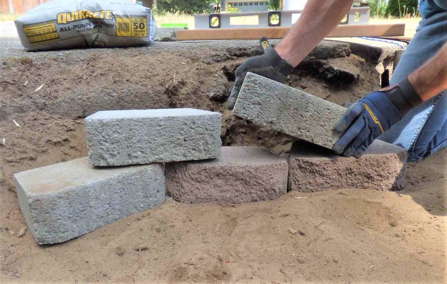 How To Build A Brick Retaining Wall