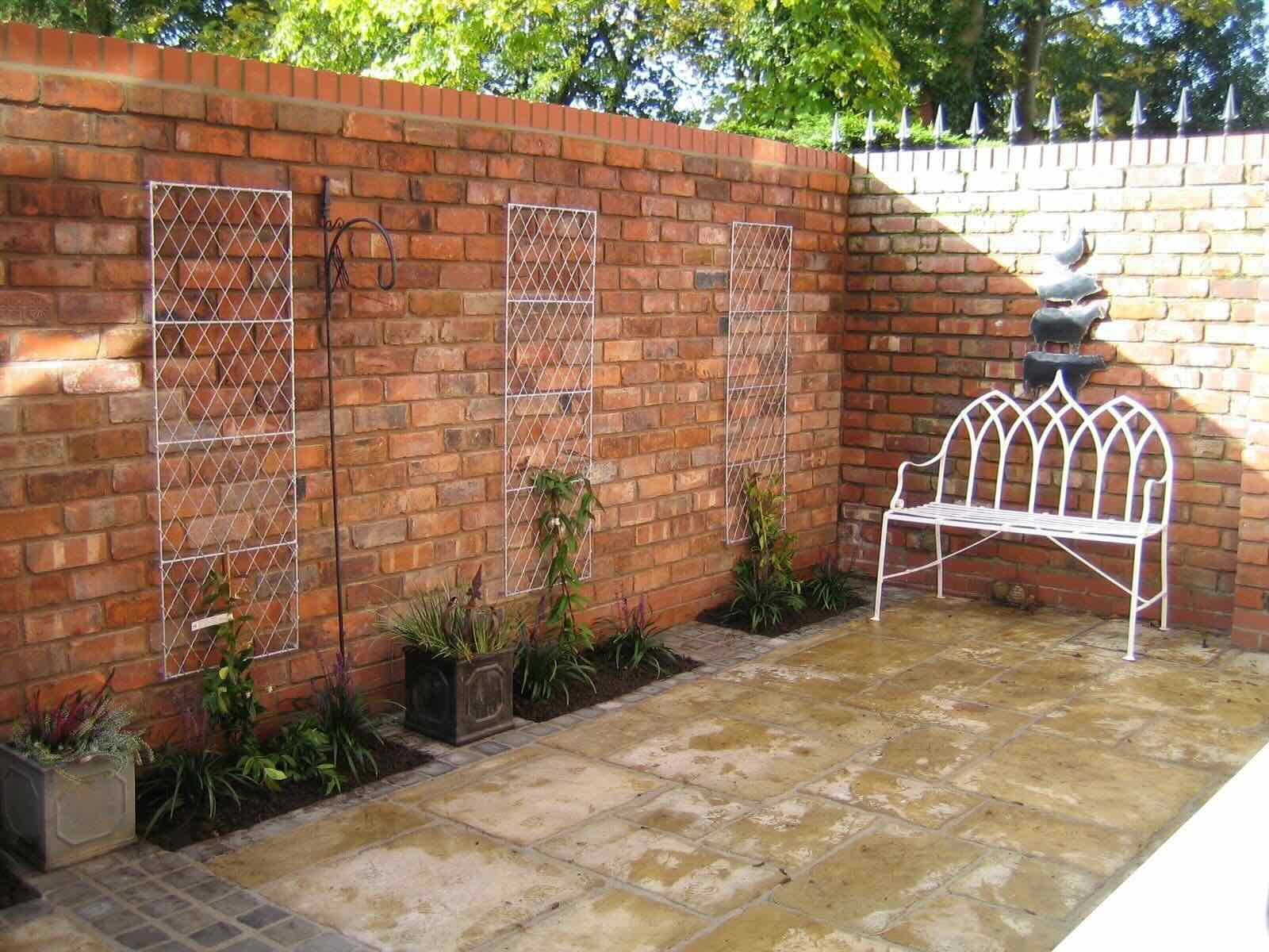 How To Build A Brick Wall In The Garden