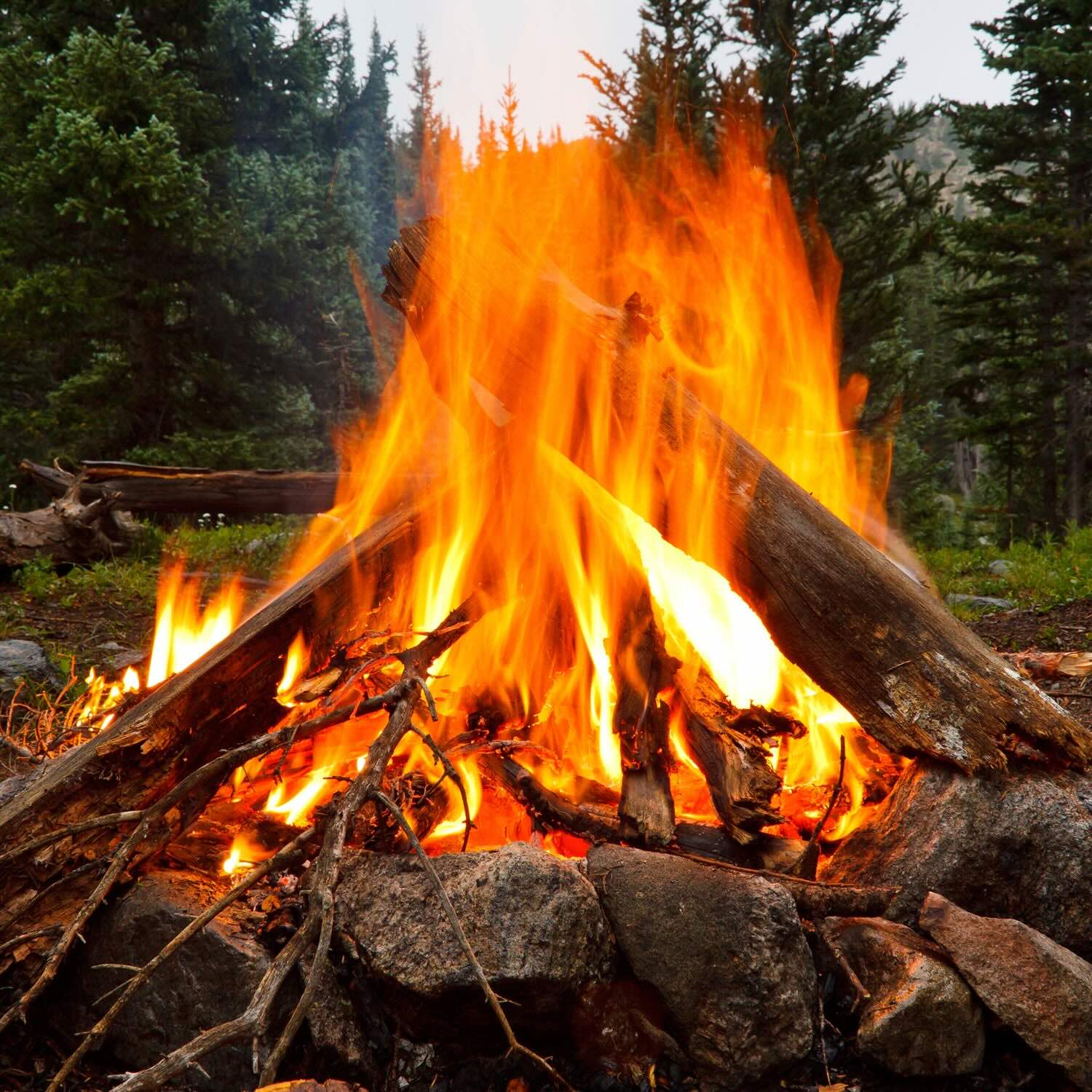 How To Build A Good Fire In A Fire Pit