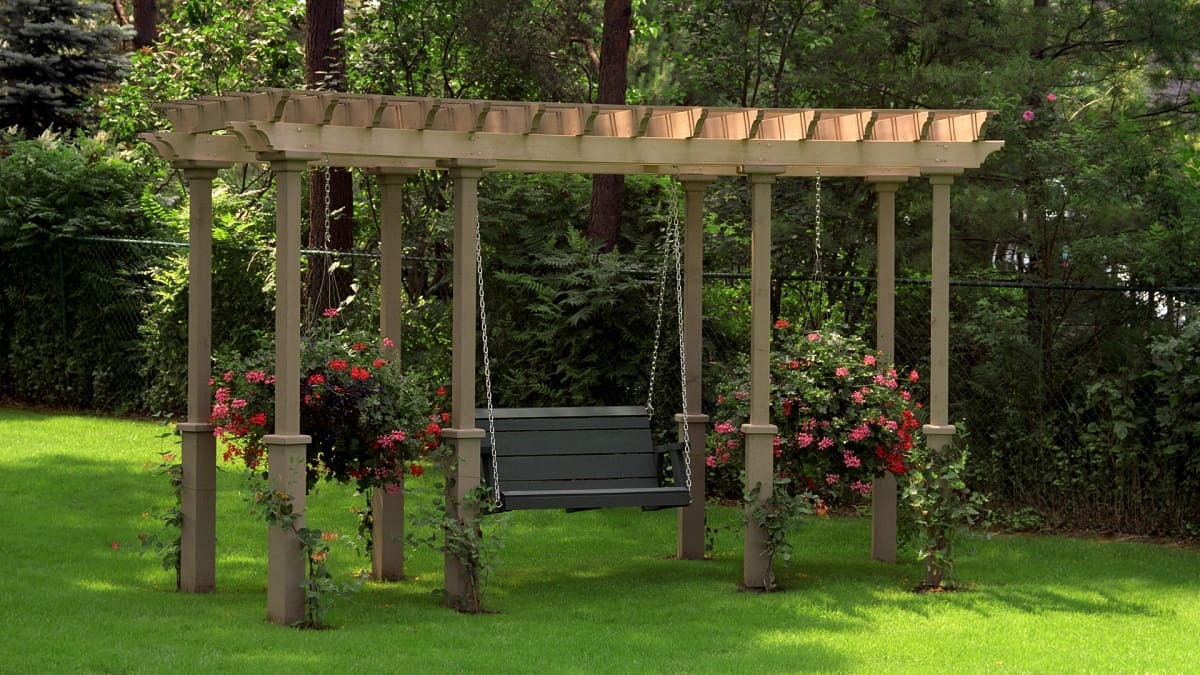 How To Build A Pergola Swing