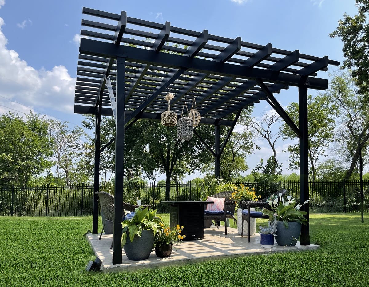 How To Build A Steel Pergola