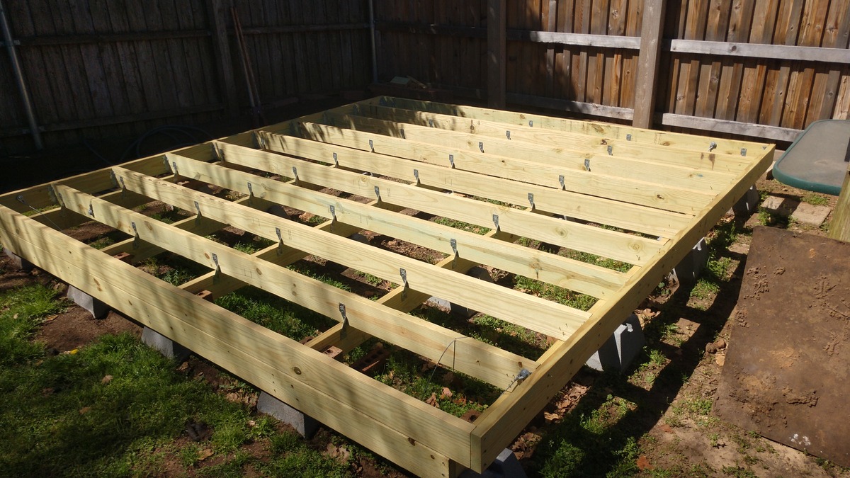How To Build An 8×10 Shed Floor