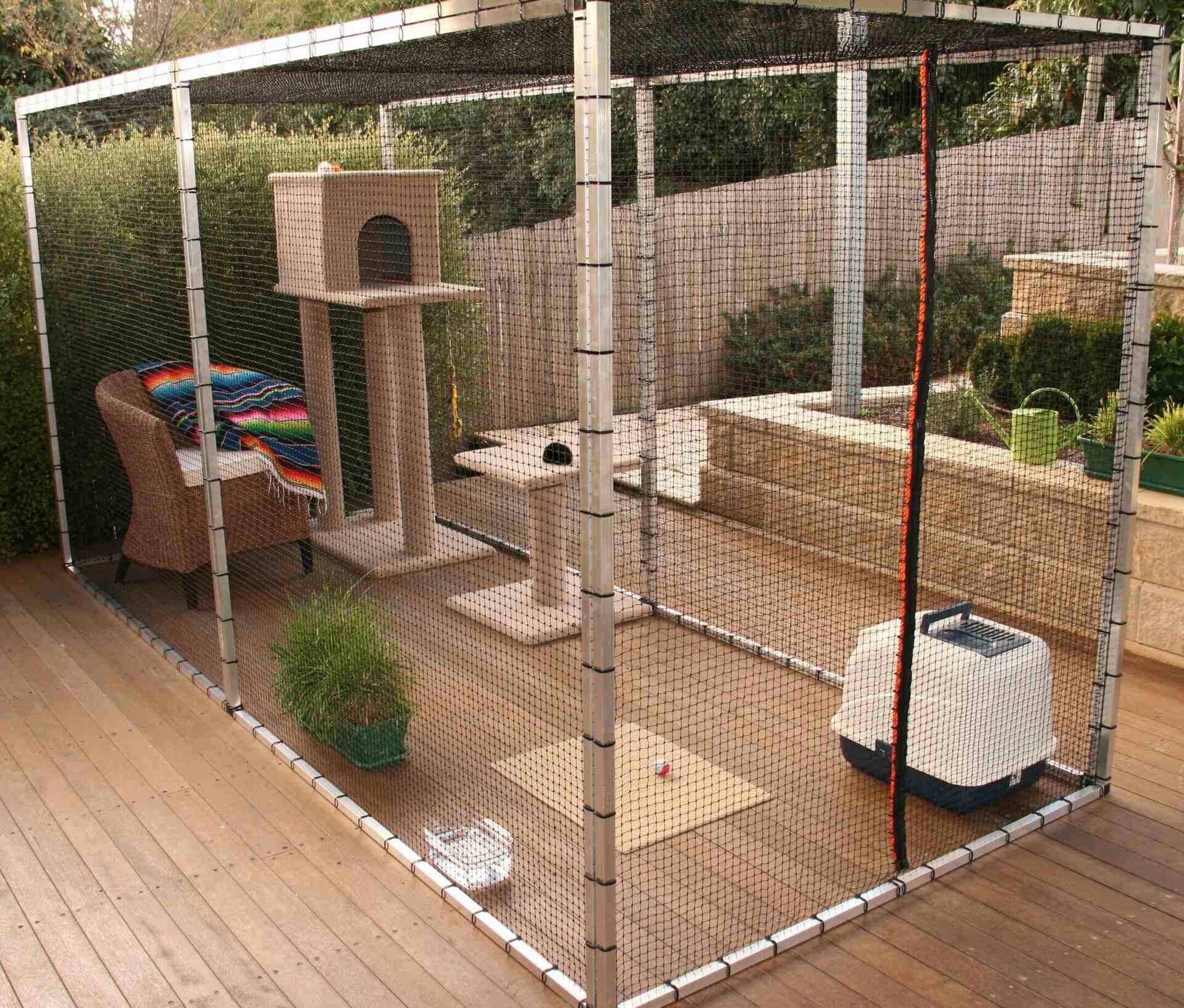 How To Build An Outdoor Cat Condo