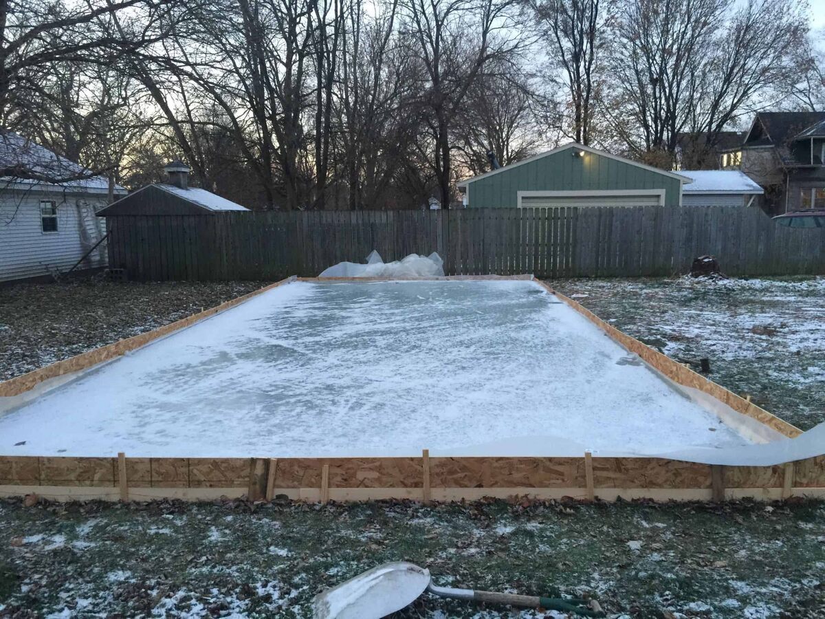 How To Build An Outdoor Ice Rink
