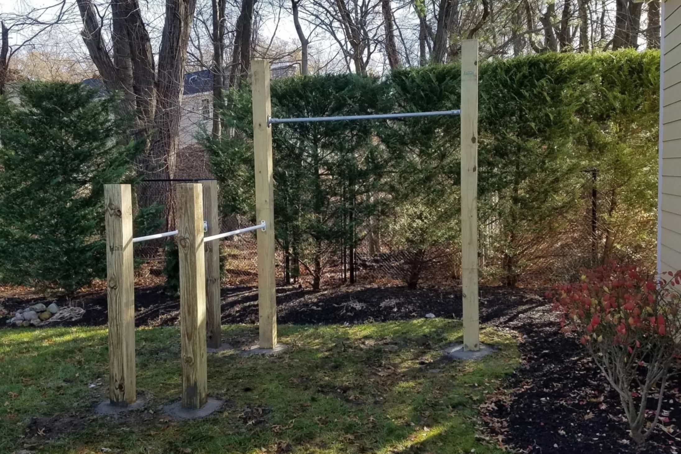 How To Build An Outdoor Pull-Up Bar