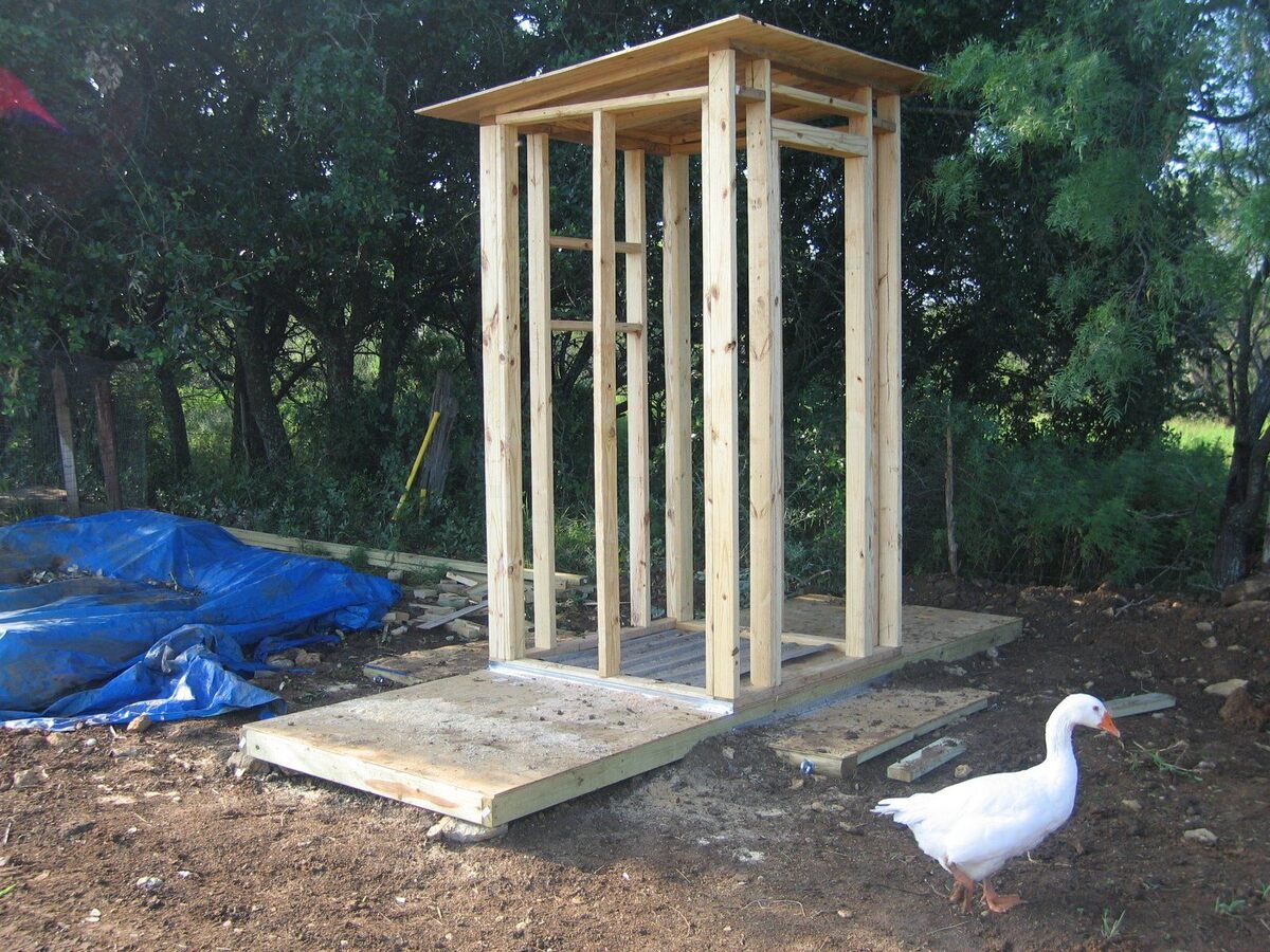 How To Build An Outhouse Shed