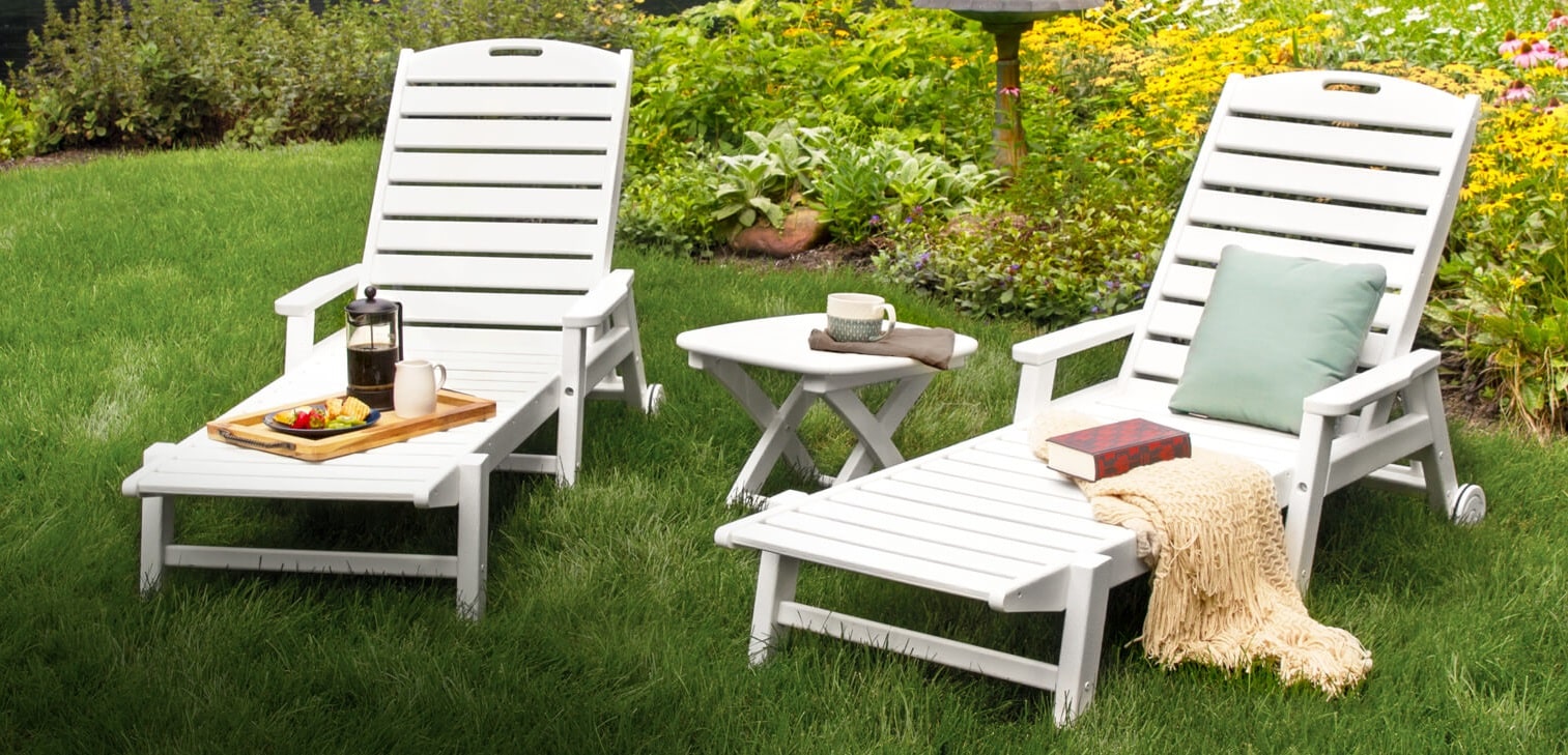 How To Build Outdoor Chaise Lounges