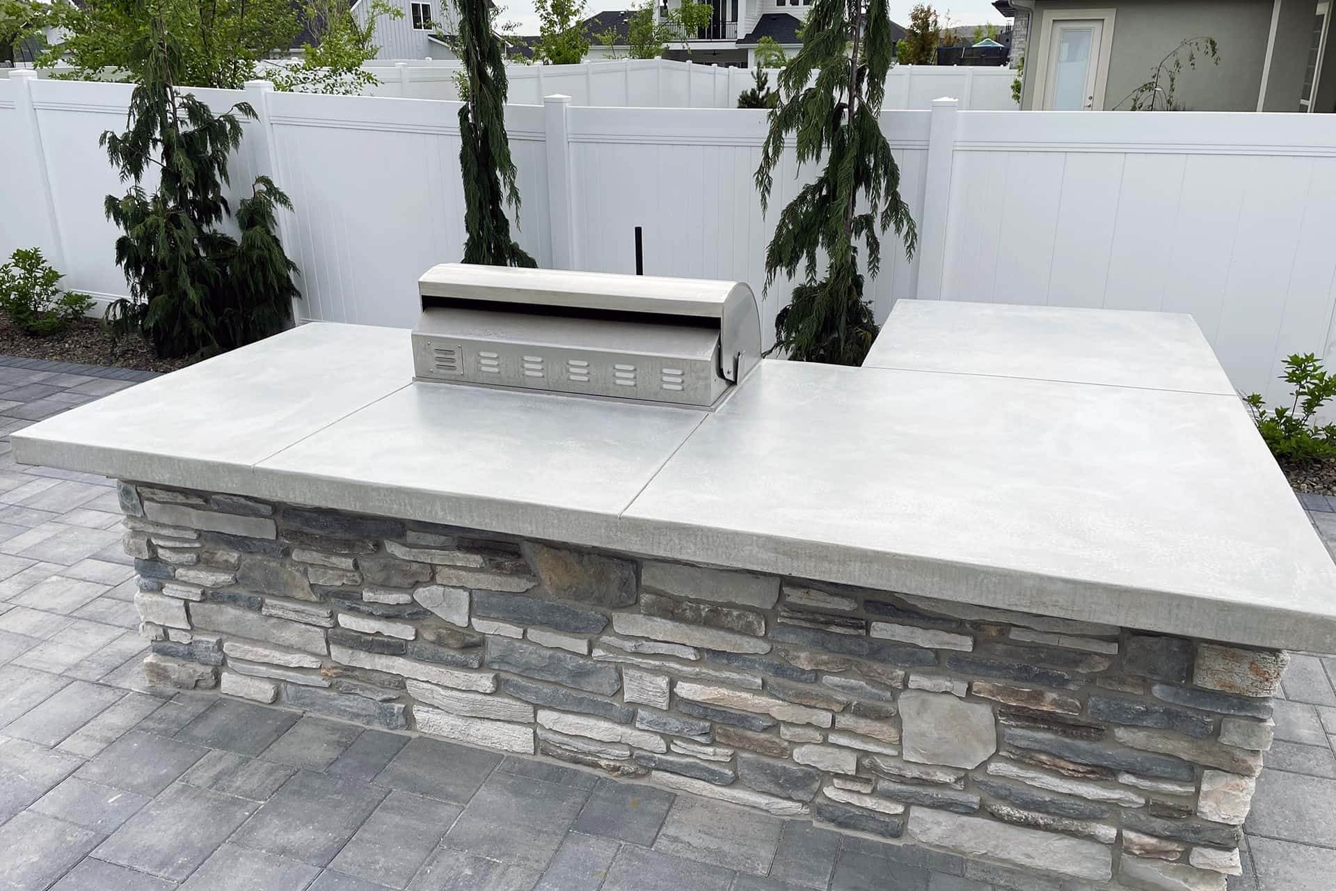 How To Build Outdoor Concrete Countertop