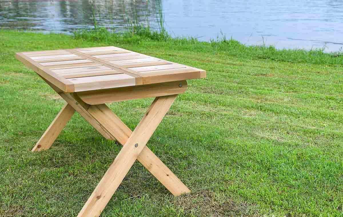 How To Build Outdoor Folding Tables