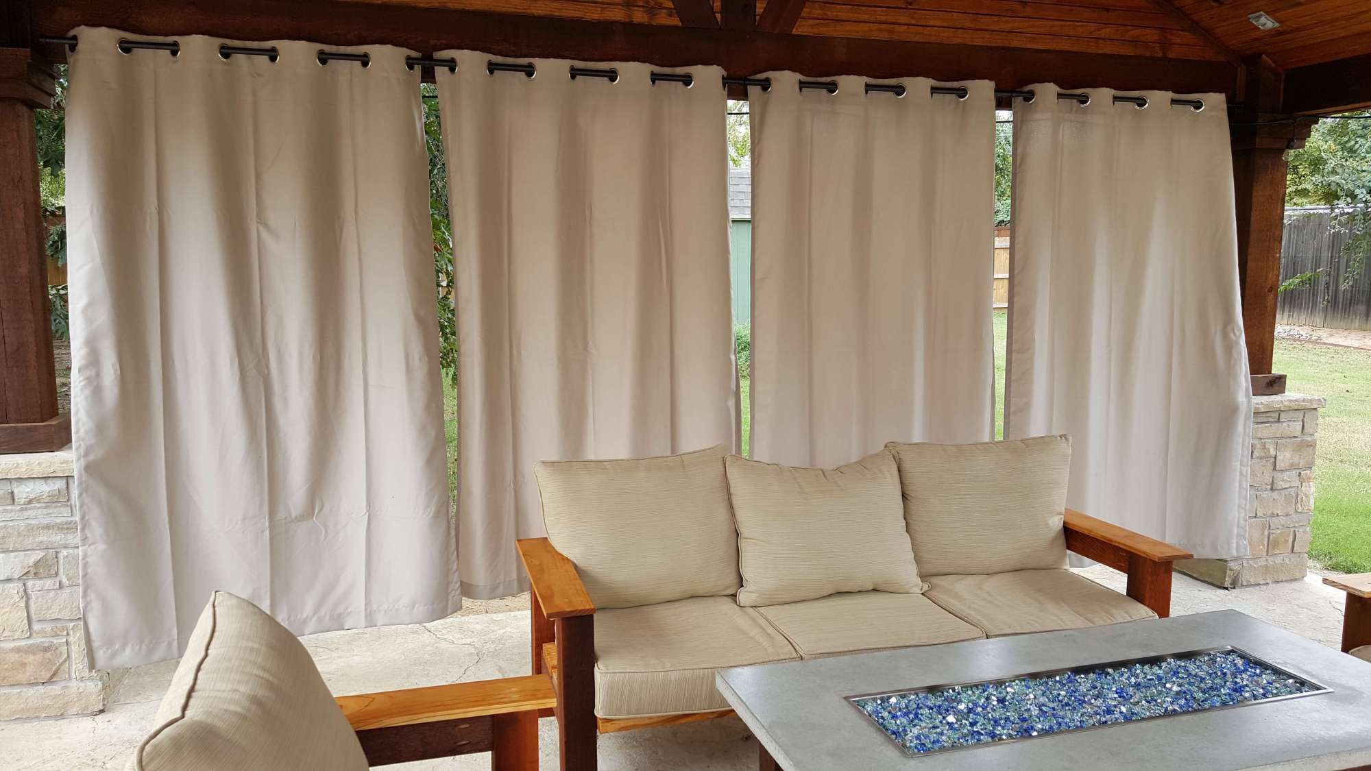 How To Build Outdoor Patio Curtains