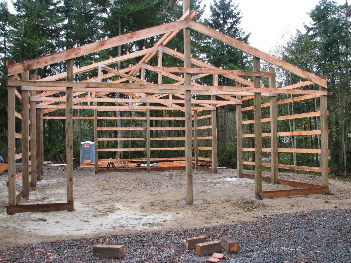 How To Build Pole Shed Plans