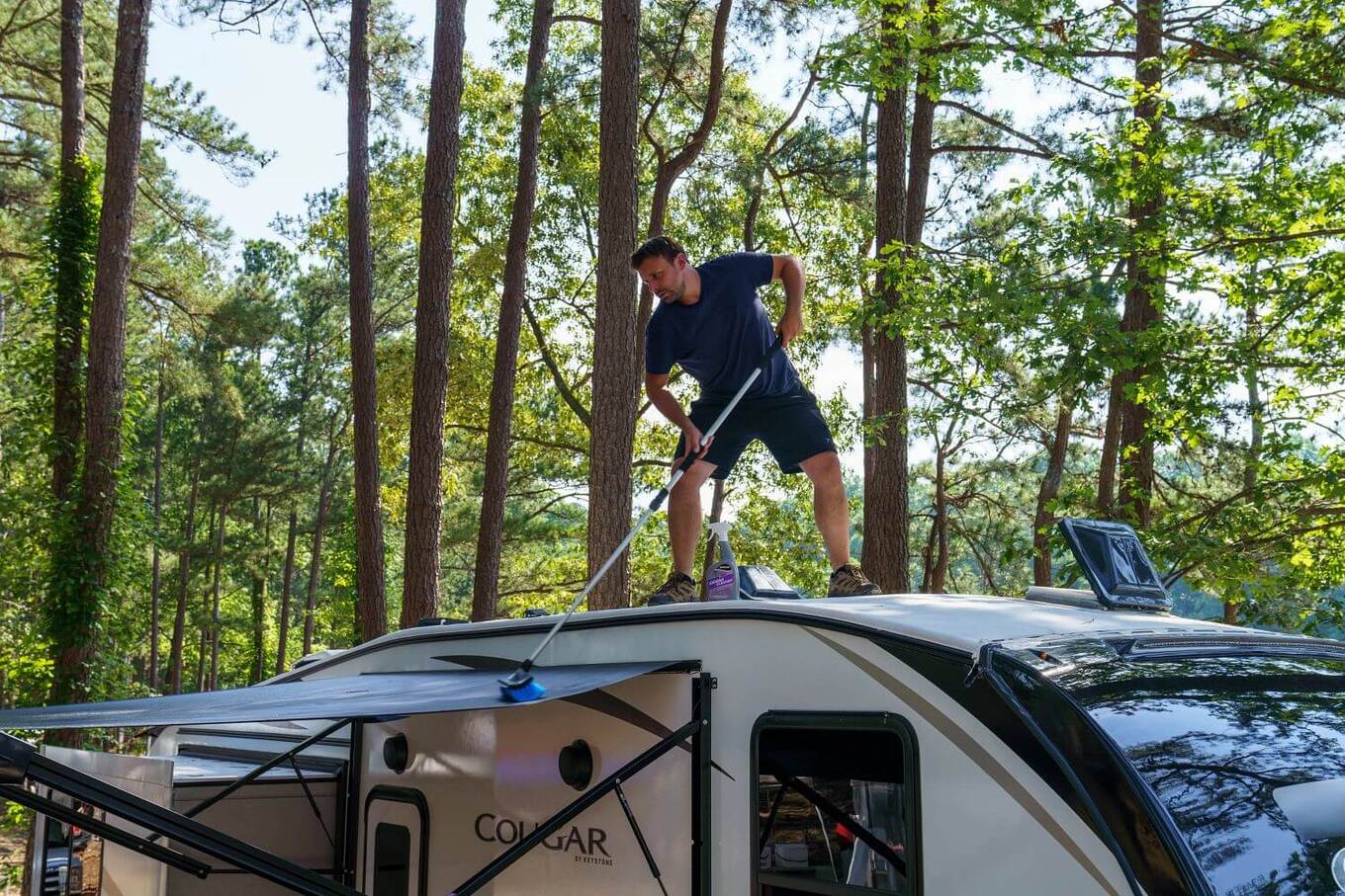 How To Clean A Camper Awning