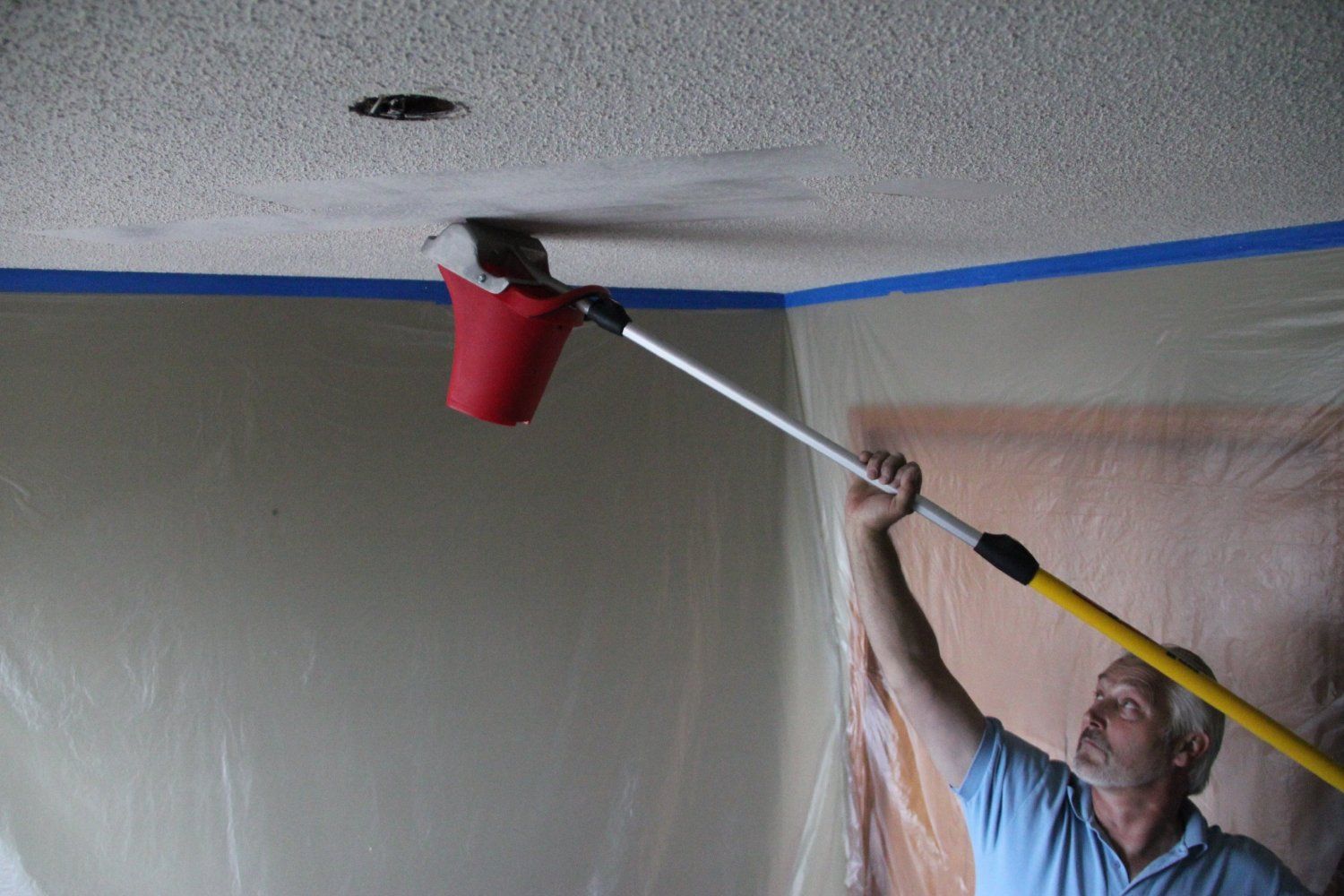 How To Clean A Stucco Ceiling