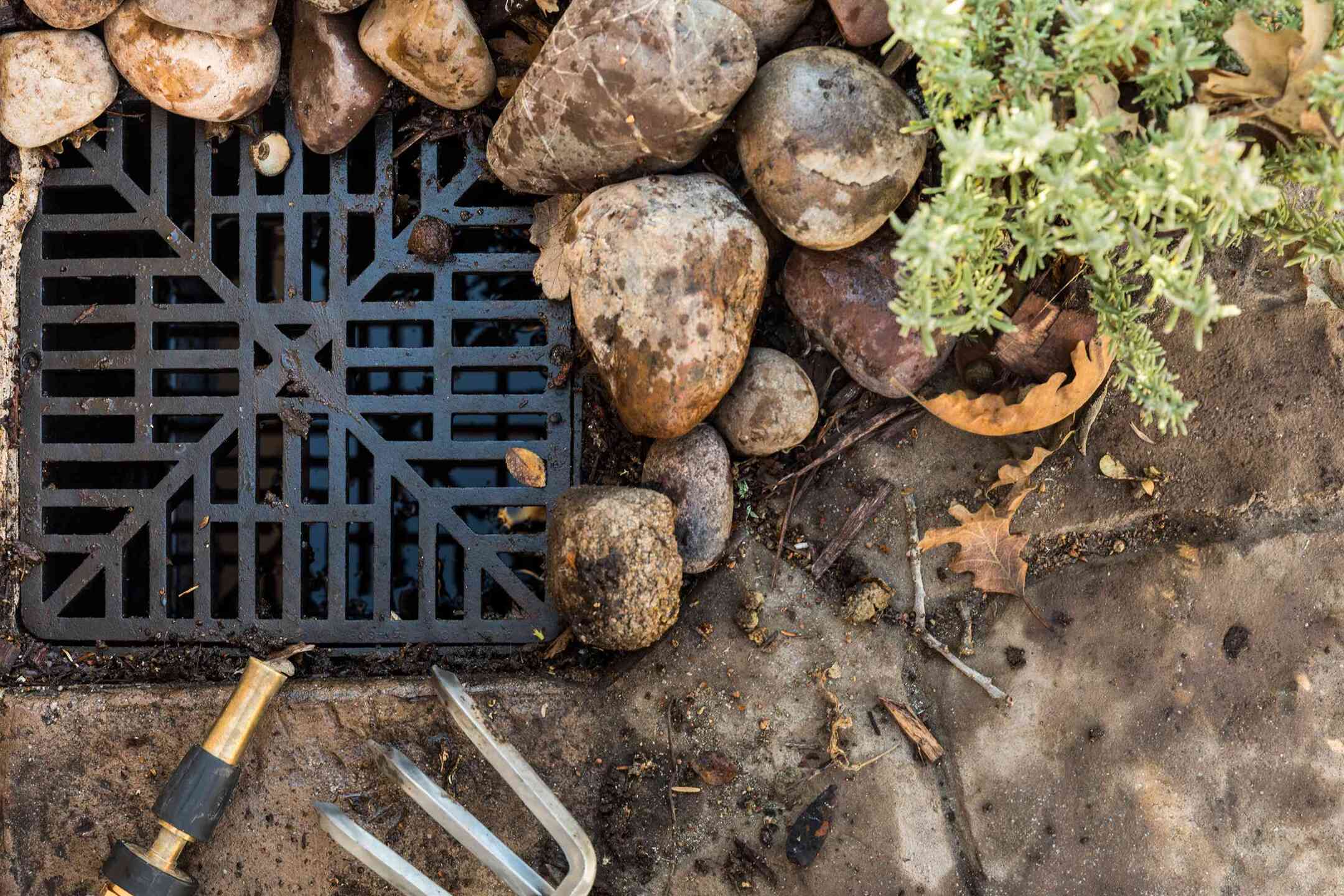 How To Clean An Outdoor Drain