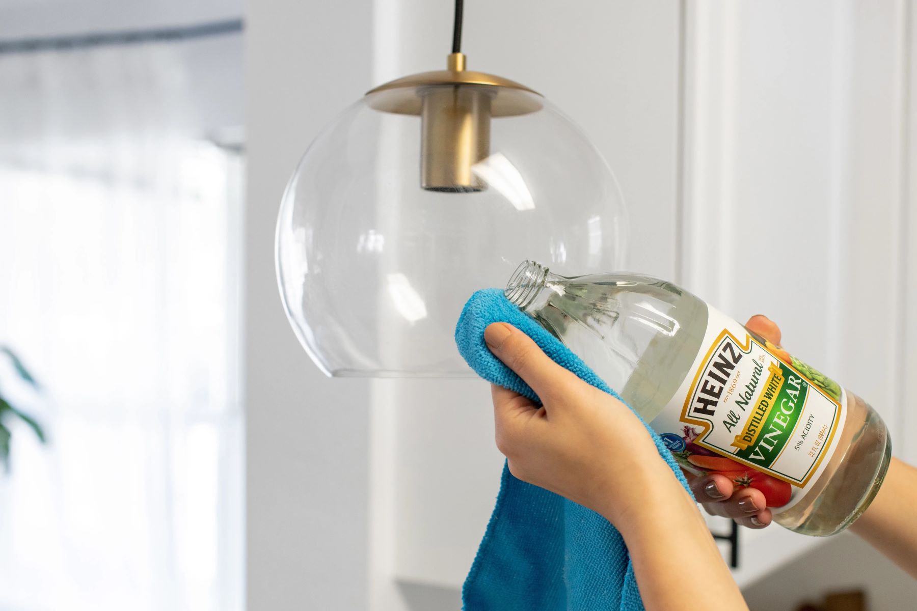 How To Clean Glass Light Fixtures