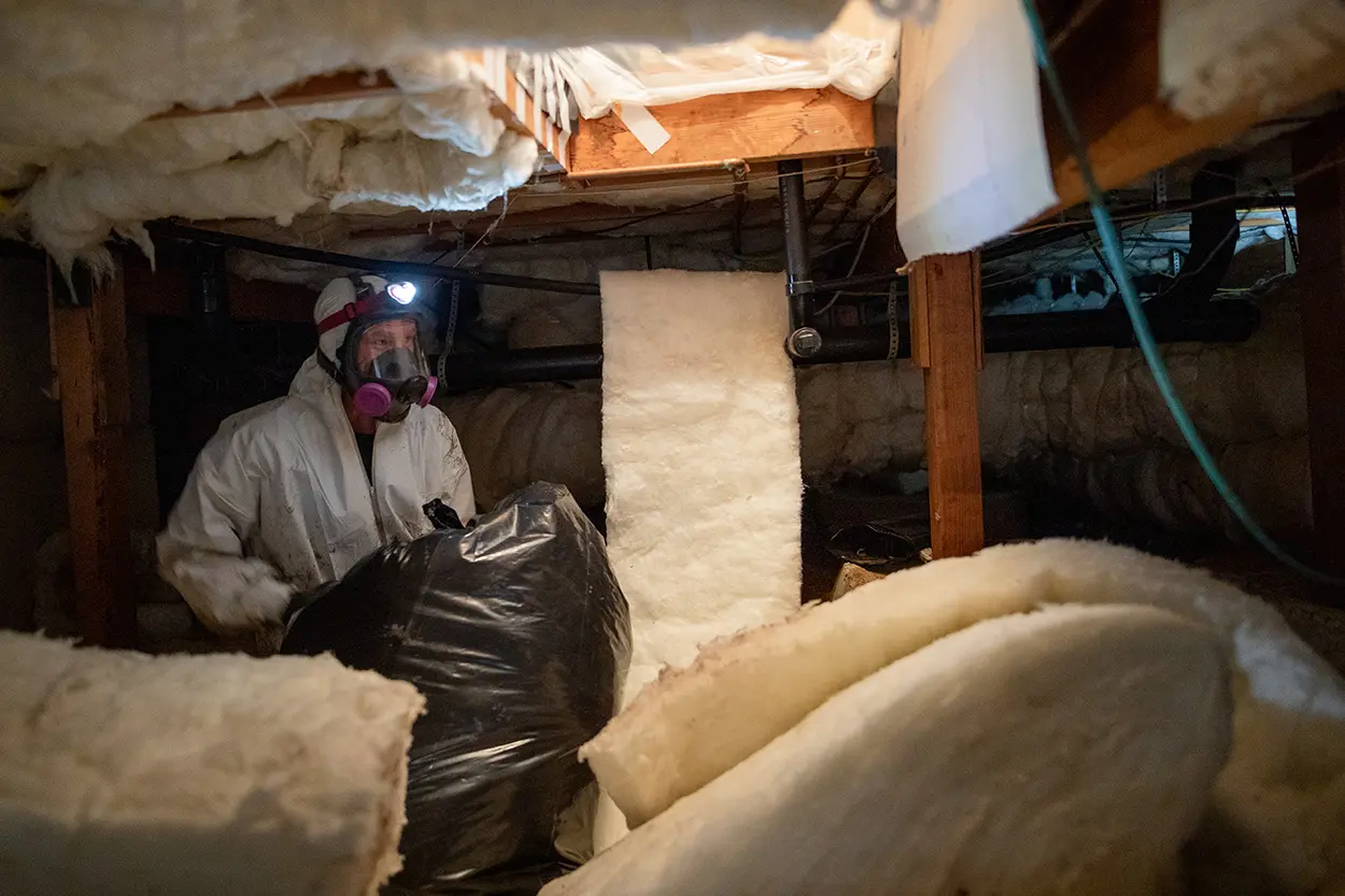 How To Clean Out Crawl Space