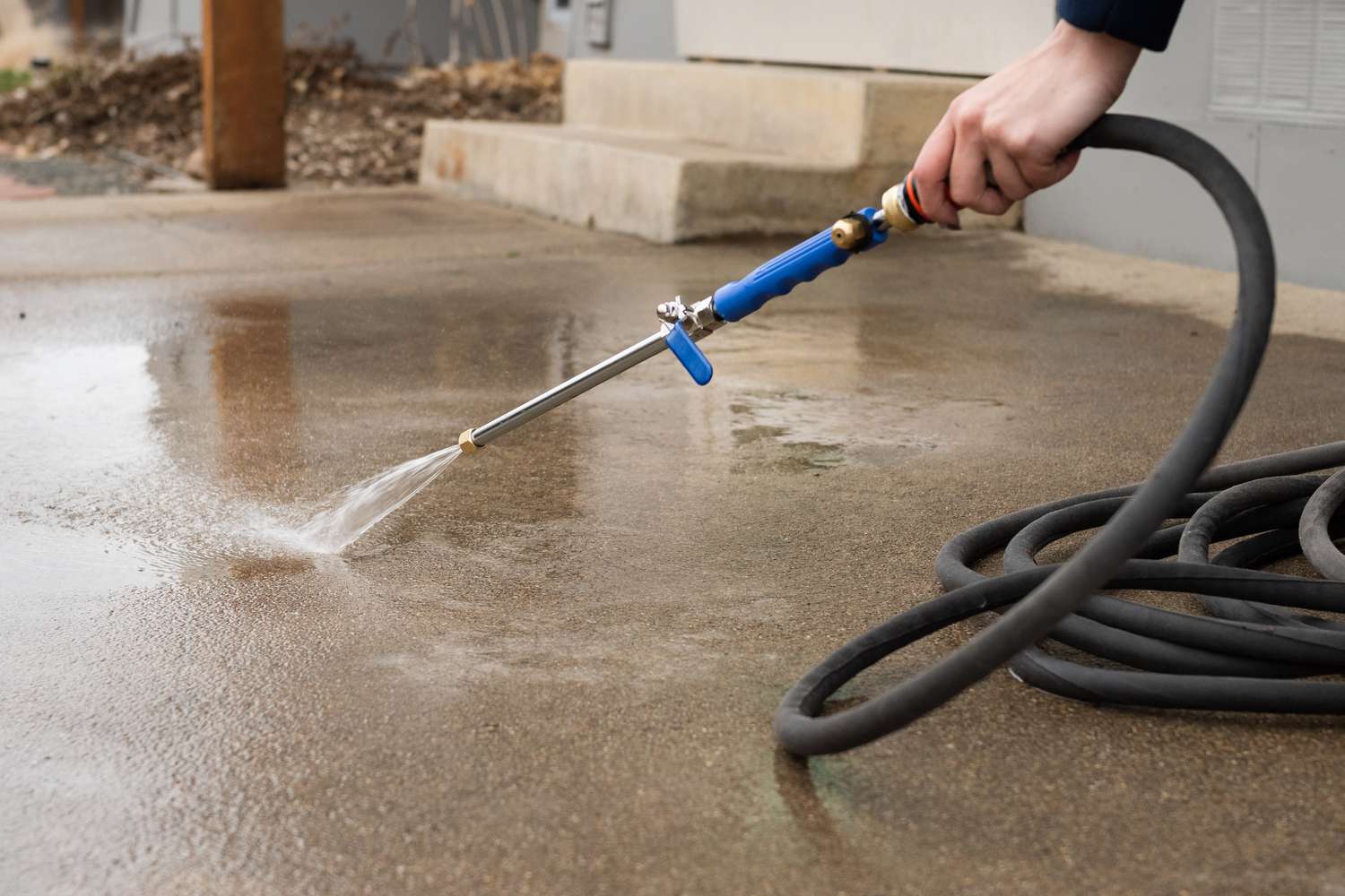 How To Clean Outdoor Cement Floor
