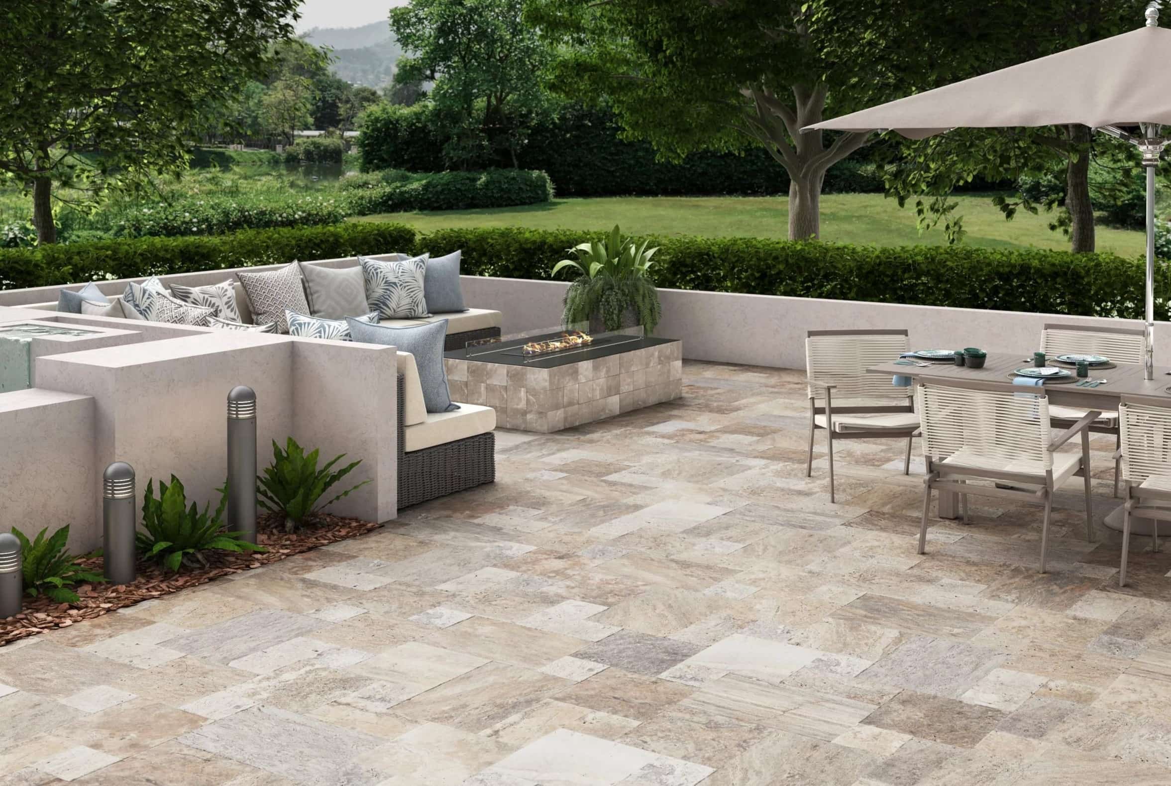 How To Clean Outdoor Travertine Pavers