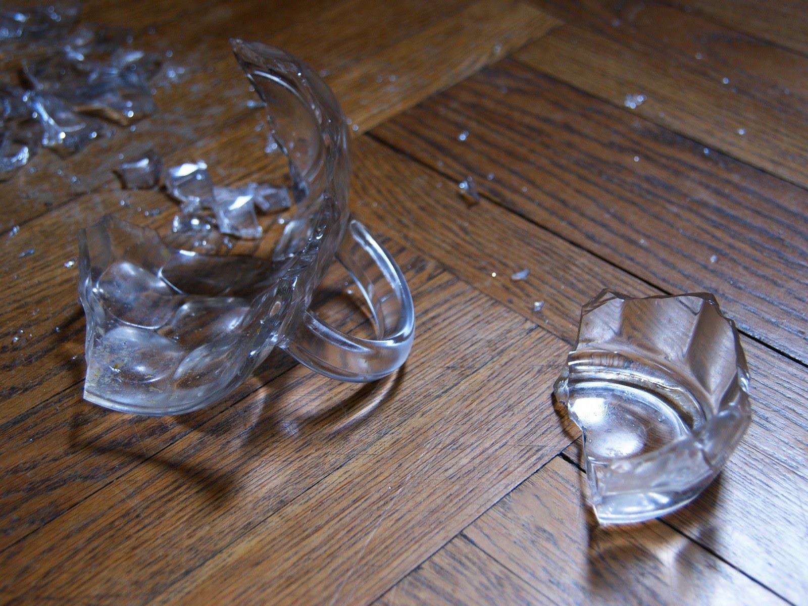How To Clean Up Broken Glass