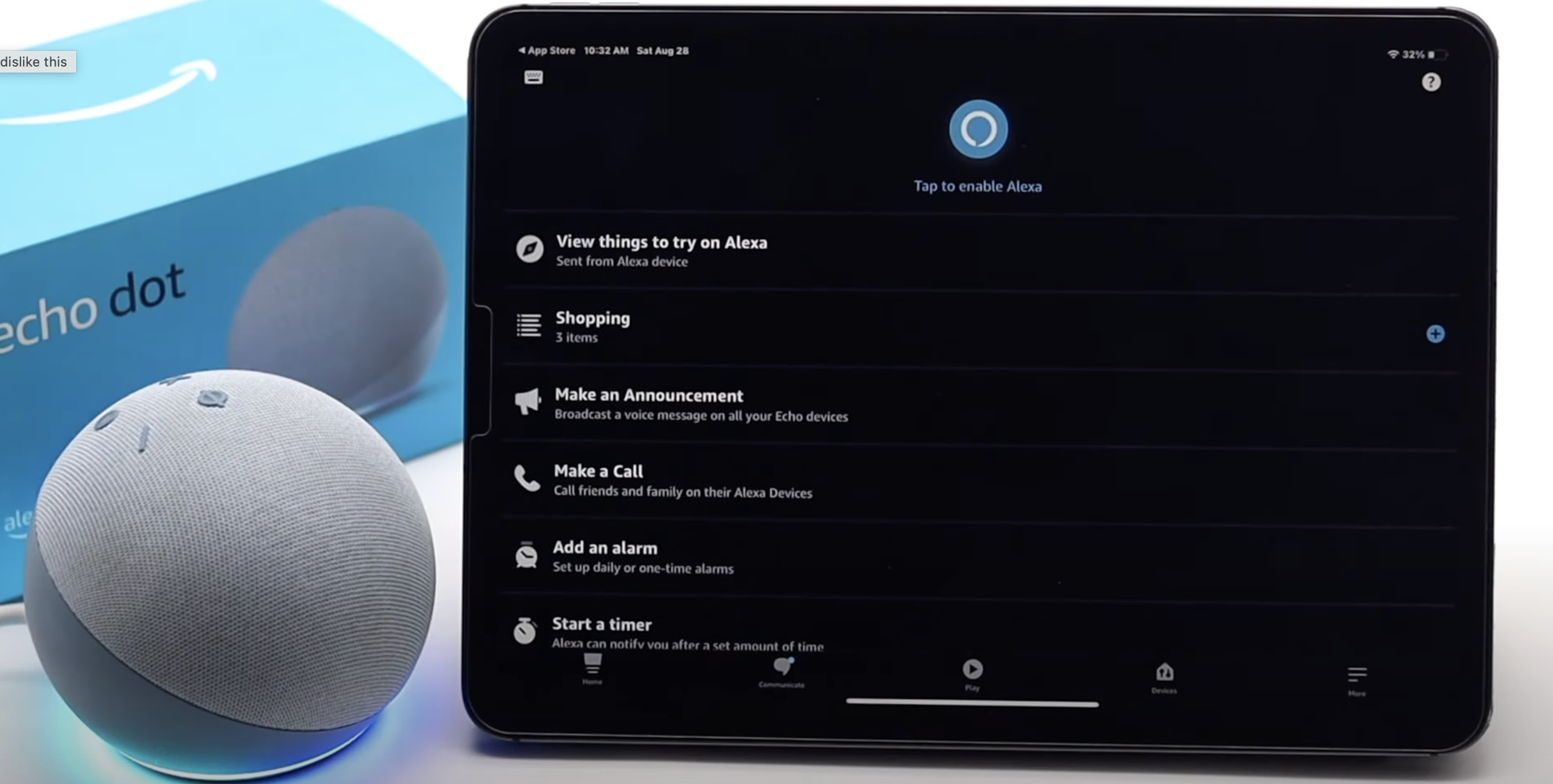 Amazon echo hot sale app for ipad