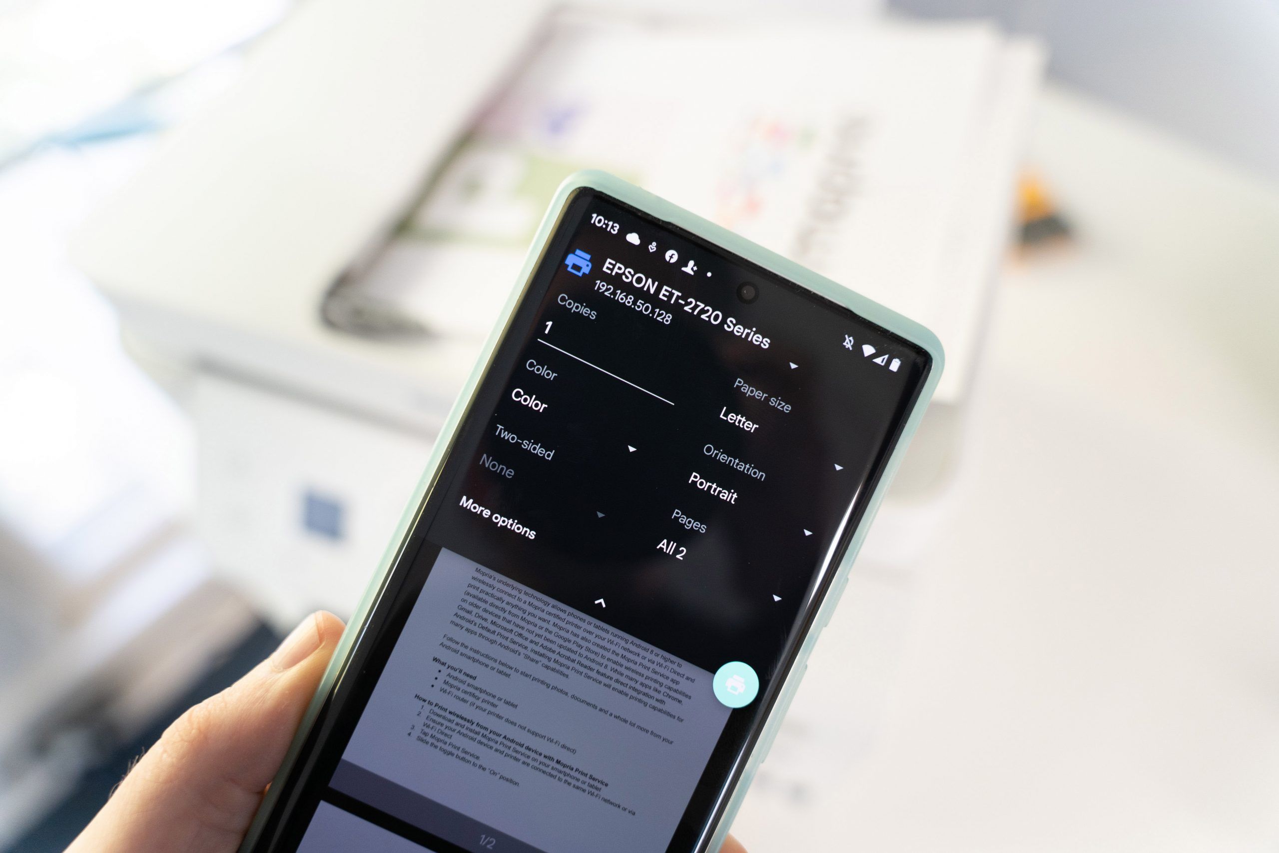 How To Connect Samsung Phone To Printer